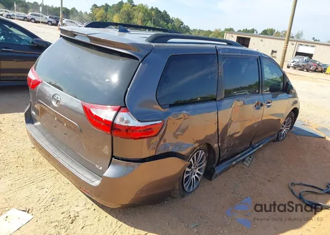 2019 Toyota Sienna Xle 8 Passenger z USA, uszkodzony, nr VIN 5TDYZ3DC1KS020501